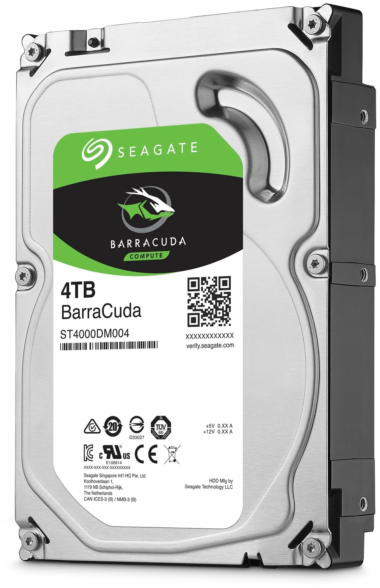 Внутренний жесткий диск Seagate Barracuda 4 TB ST4000DM004