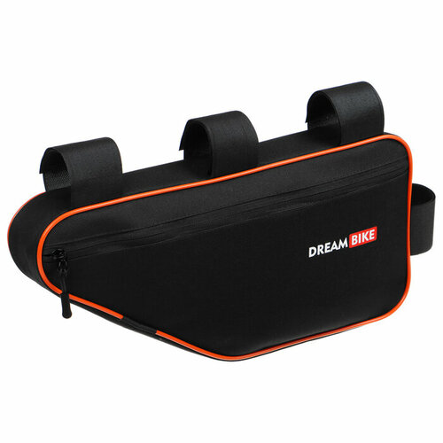 Велосумка Dream Bike под раму 41х19х5 цвет чёрныйкрасный 1275₽