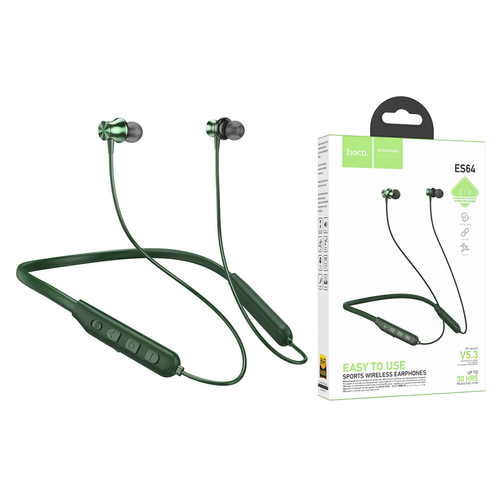 Беспроводные наушники Hoco ES64 зеленый 1145₽
