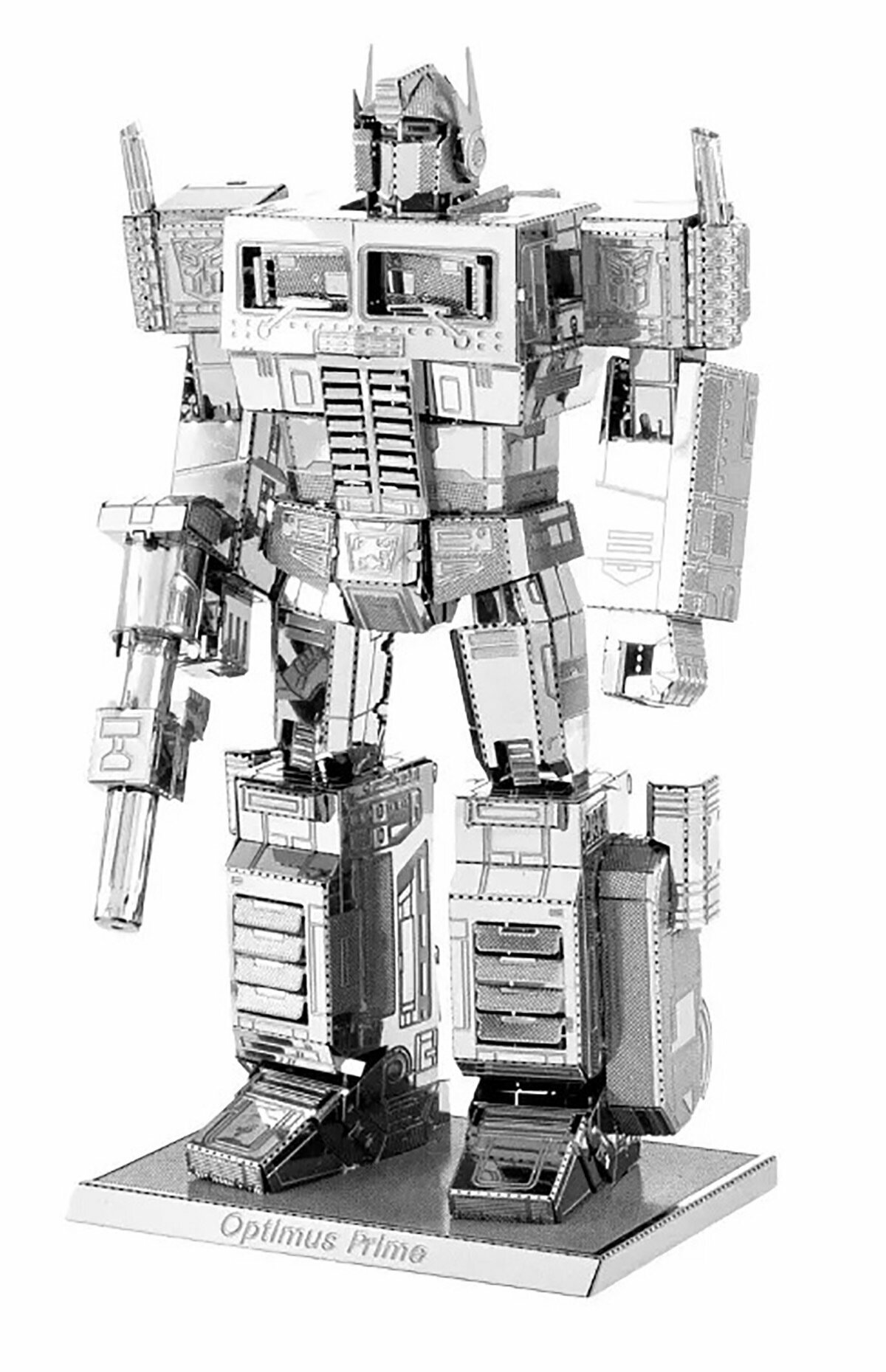 фото Металлическая сборная 3D модель "Оптимус Прайм"
