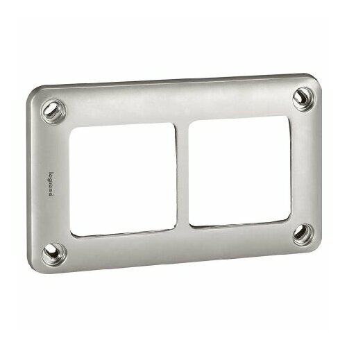 Рама 2-х местная серая 077852 Legrand Bticino 3245060778521 23058₽