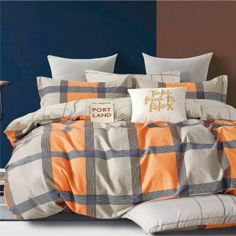 Комплект постельного белья Alleri "Сатин Premium" СП-262, 1.5 - спальный