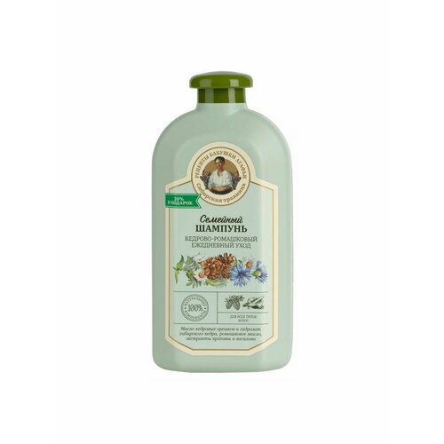 Семейный шампунь Кедрово-ромашковый ежедневный уход 300₽