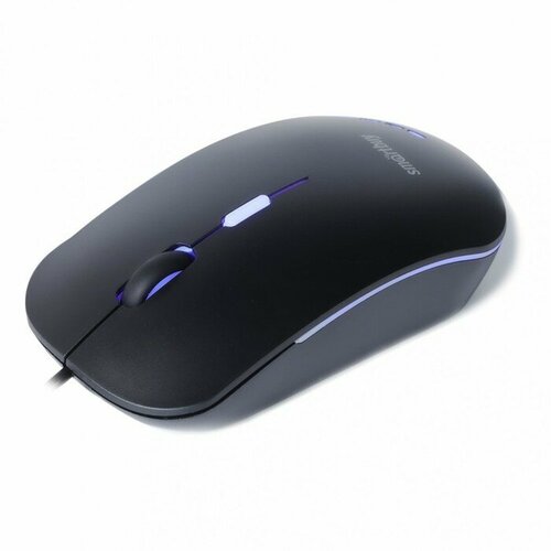 Мышь Smartbuy 288-K проводная оптическая подсветка 2400 dpi USB чёрная 69900₽