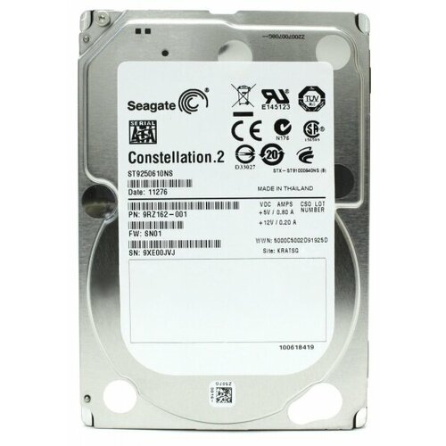 Жесткий диск Seagate 9RZ162 250Gb SATAIII 2,5 HDD