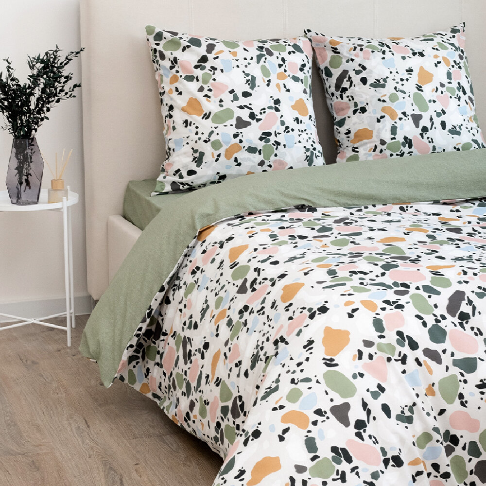 фото Постельное белье "Василиса" Семейное Поплин Этерно