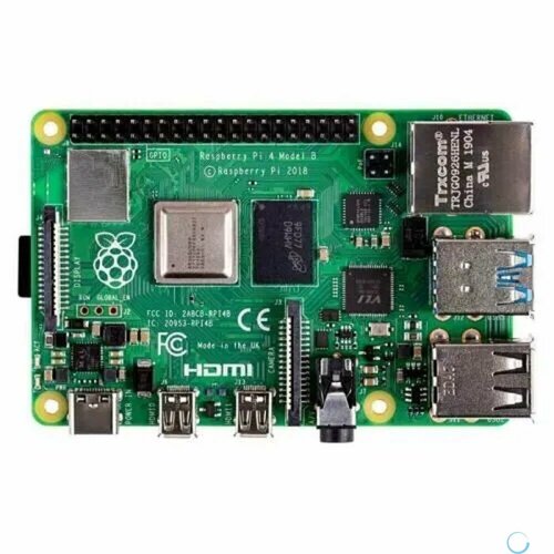 Микрокомпьютер Raspberry Pi 4 Model B 4Gb (44589 / RA545) черный