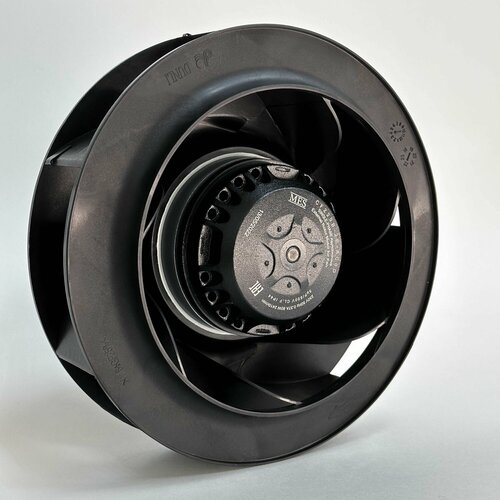 Мотор-колесо MES CF220B-2E-AC0D диаметр 220 мм центробежное для круглых канальных вентиляторов d 160 мм 230В 910 м3час 440 Па 80 Вт 037 А IP 44 507900₽