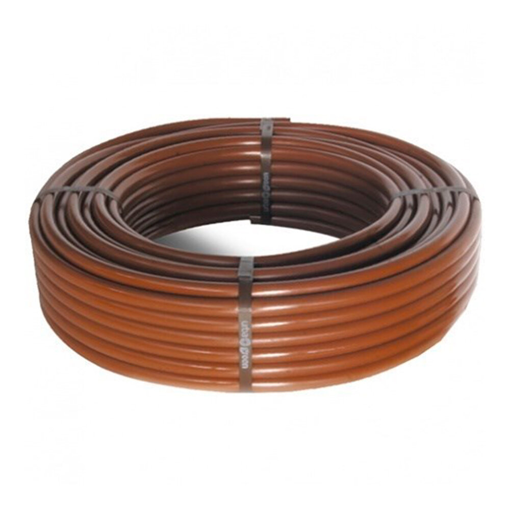 фото Трубка слепая IRRIGO Premium (16 мм, стенка 44mil/1.1мм, бух. 100м, коричневая)