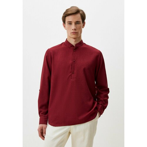 Рубашка CLEO, размер 60, бордовый комплект cleo размер 60 бордовый