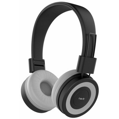 Наушники Havit Audio series-Wired headphone HV-H2218d Black+Grey наушники havit audio series wired headphone hv h2198d blue green