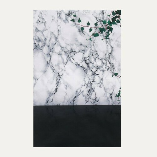 Фотофон винил Мрамор и зелень 80х120 см 649₽