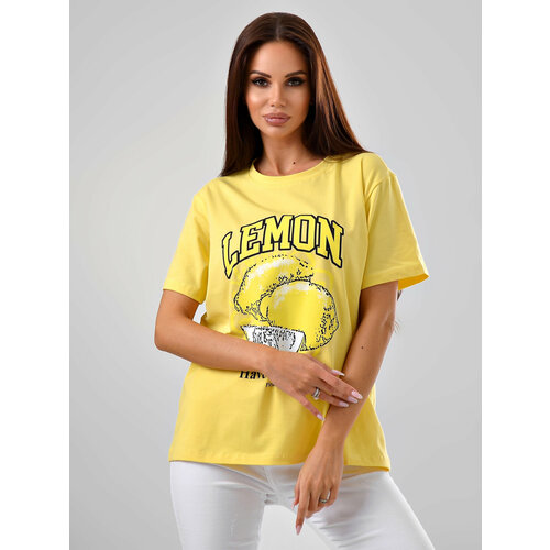 Футболка Setay, размер 44/48, желтый футболка setay размер 44 48 белый
