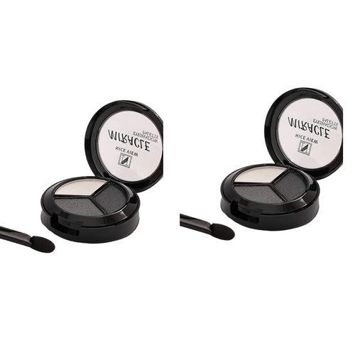 Тени NiceView MIRACLE перламутр трехцветные 0615-01 2 шт 553₽