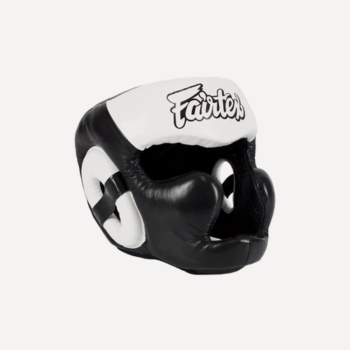 Изображение товара Боксерский шлем Fairtex HG13 Lace-Up Black/White (XL)