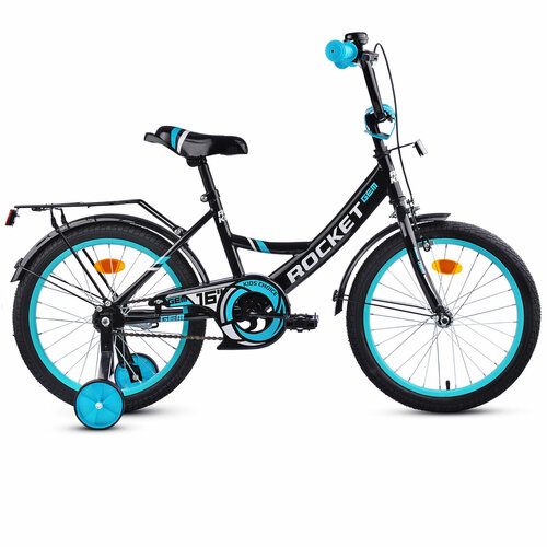 Велосипед 16 Rocket Gem цвет черный 8376₽
