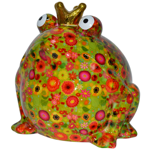 Лягушка Фредди гигантская (зелёная с цветками)