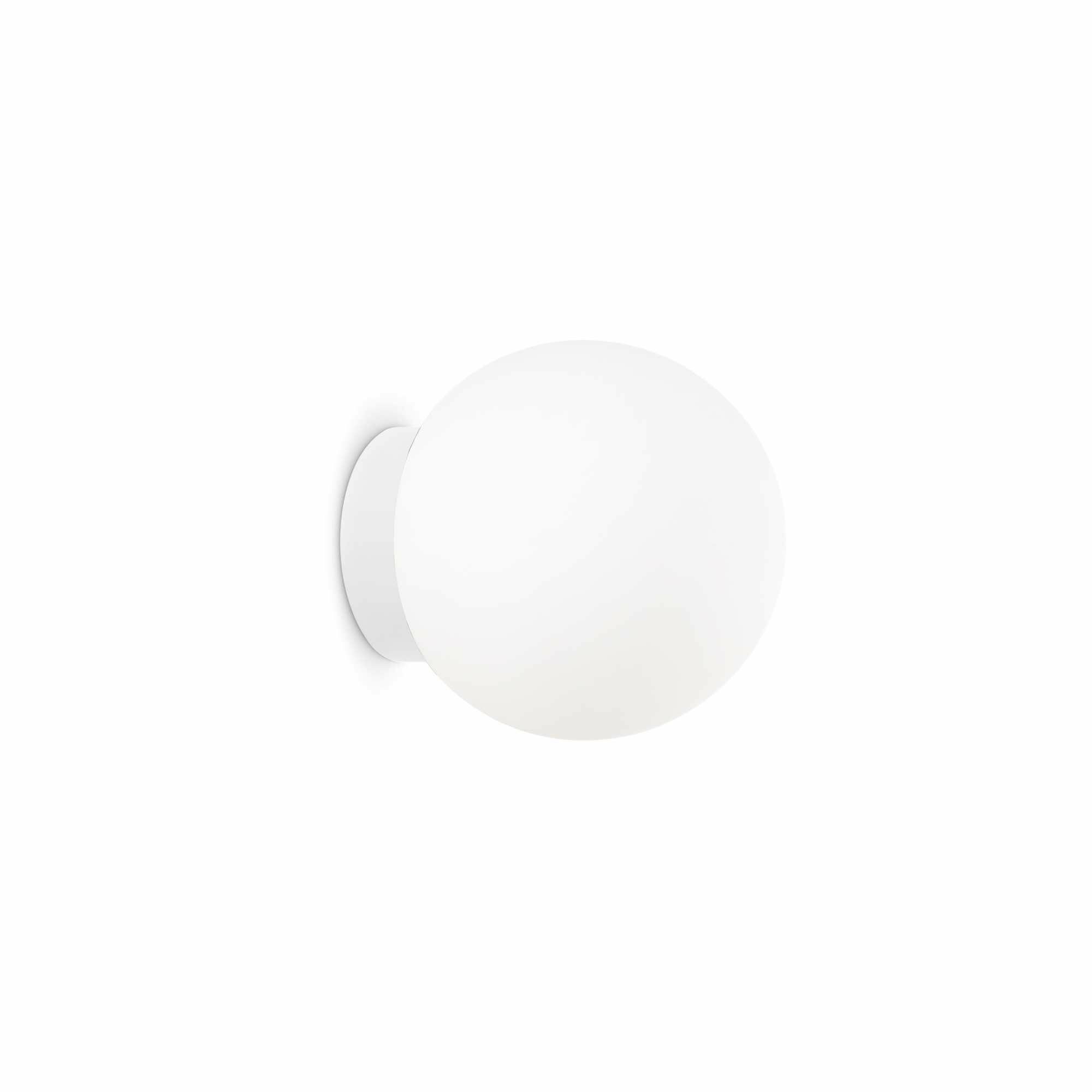 Светильник настенный ideal lux Mapa Bianco AP1 D10 макс.1x15Вт G9 230В IP20 Белый Металл/Стекло Лампы в комплекте 310787.