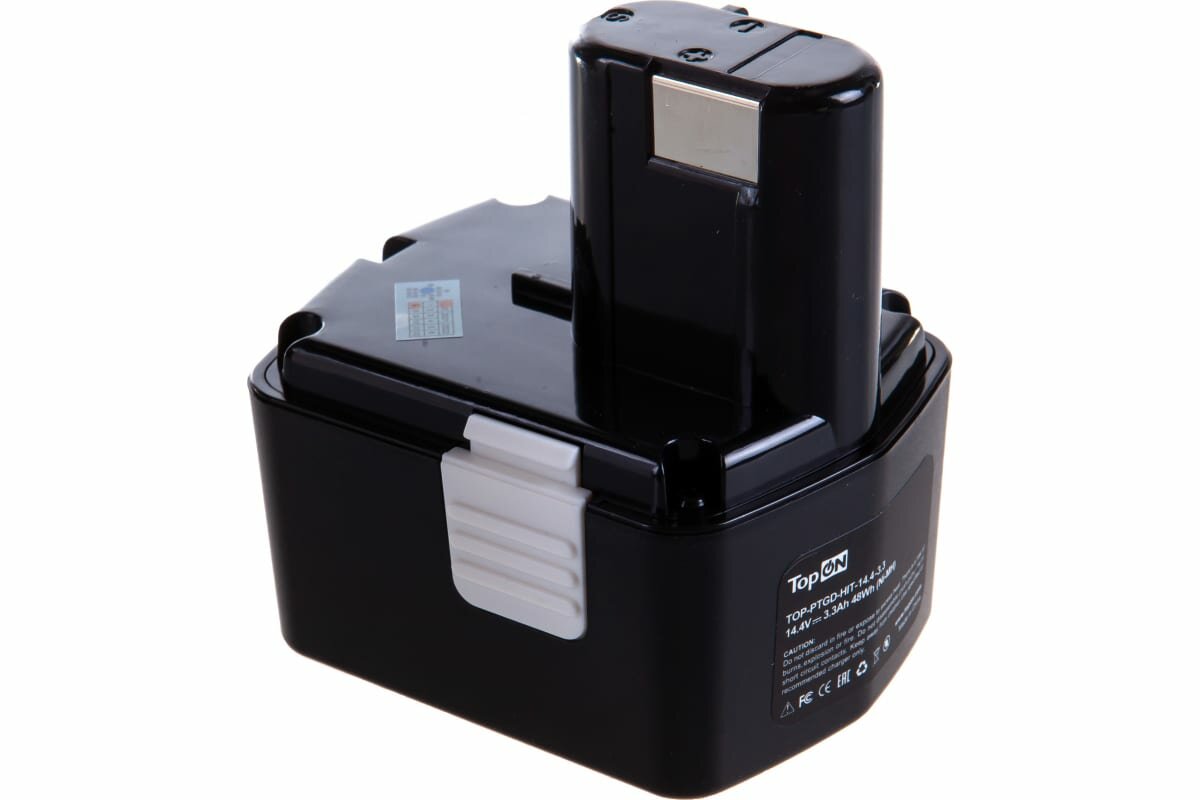 Аккумулятор для Hitachi 14.4V 3.3Ah (Ni-Mh) DH, DS, DV, WH, WR, UB Series. EB1414L, EB1424, EB1430X. TopON - фото №2