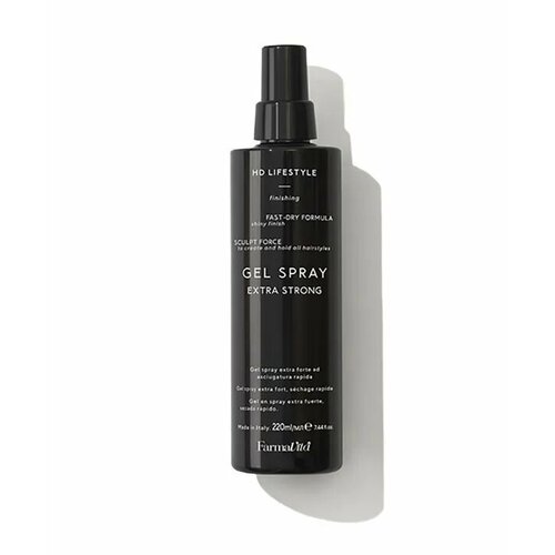 Моделирующий гель-спрей сверхсильной фиксации 220 мл HD EXTRA STRONG GEL SPRAY 3600₽