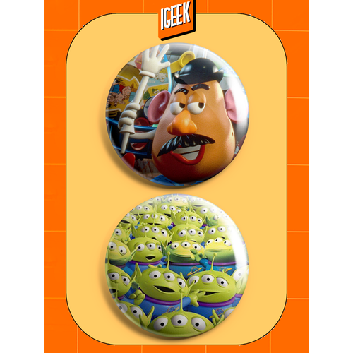 Набор магнитов История игрушек 58 мм 317₽