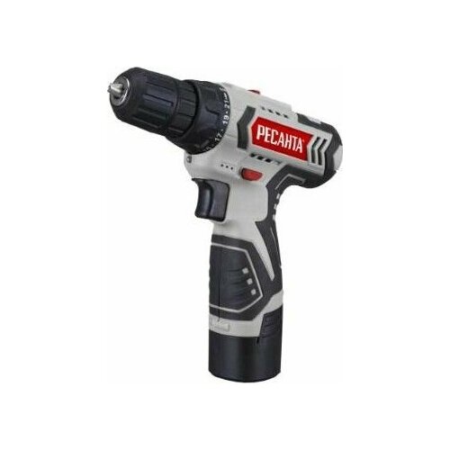 Дрель-шуруповерт аккумуляторная Ресанта ДА-12-2ЛК 75142 21555₽