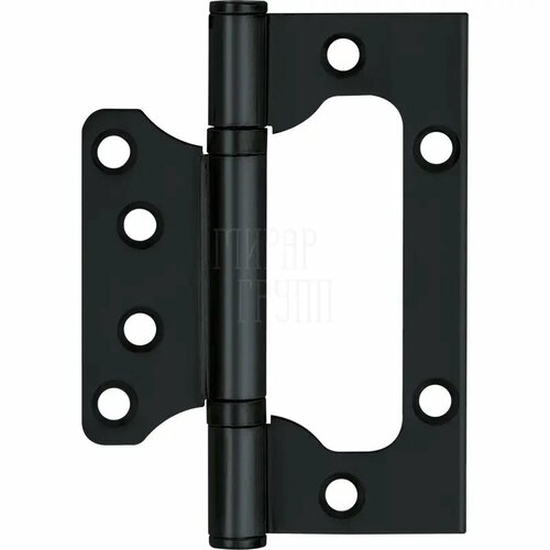 Петля Ajax Аякс универсальная без врезки IN4000W 100P-2B 100x23 черный 160₽