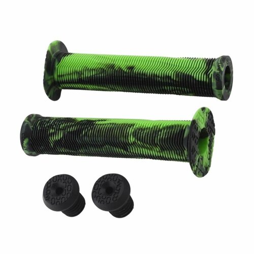 Грипсы COLONY Much Room Grips 115-955T, 30х140мм, черно-зеленый (03-002218)