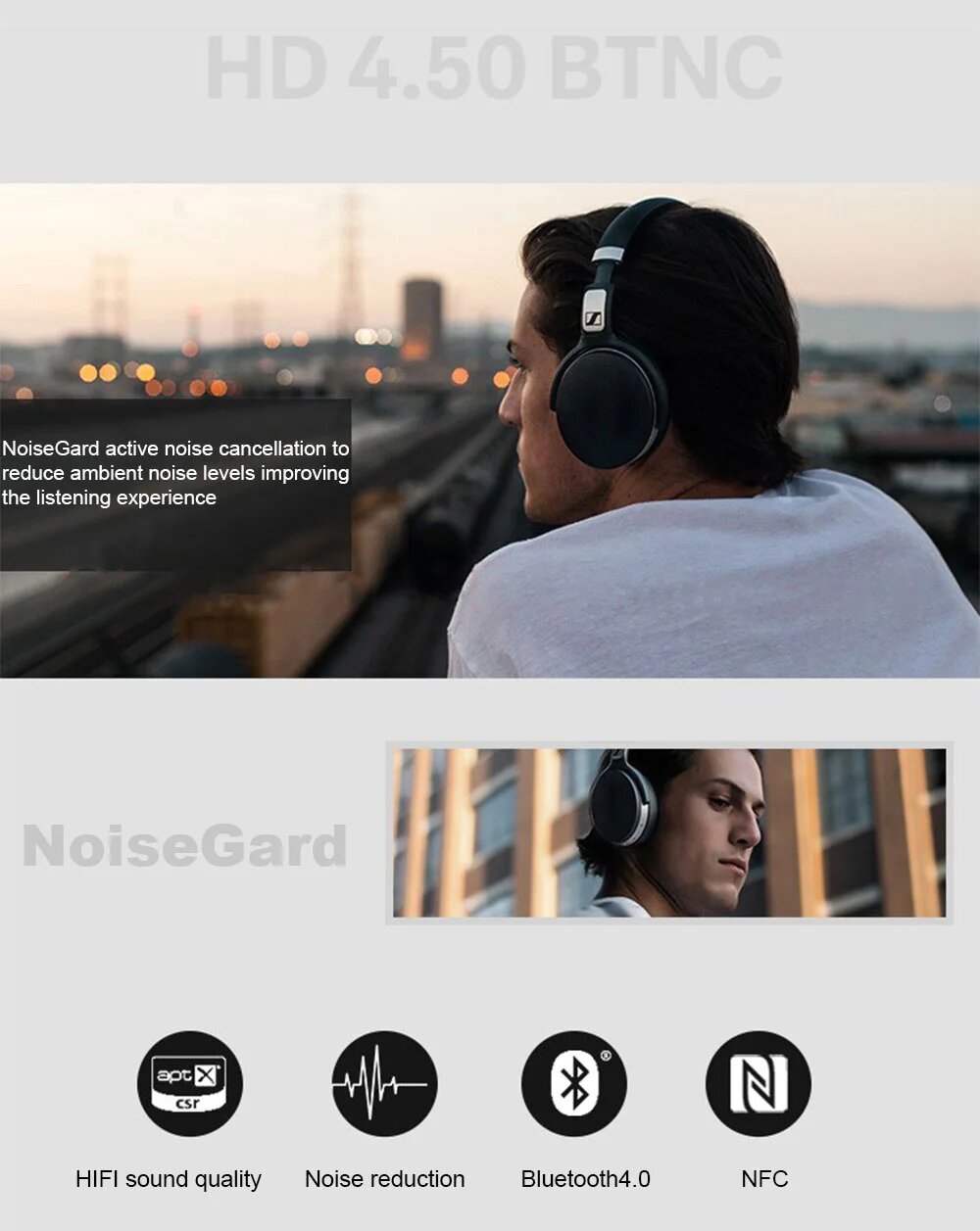 Наушники беспроводные Sennheiser - фото №18