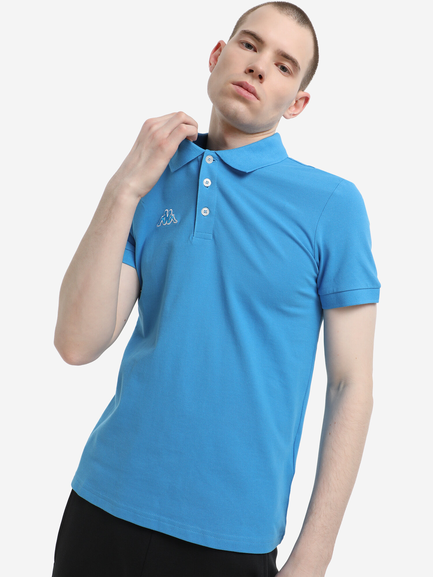 фото Поло мужское Kappa Зеленый; RU: 50, Ориг: 50