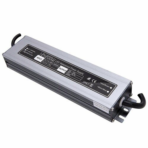 Блок питания для светодиодной ленты SWG MTPW-200-12, 12V, IP67, 200W