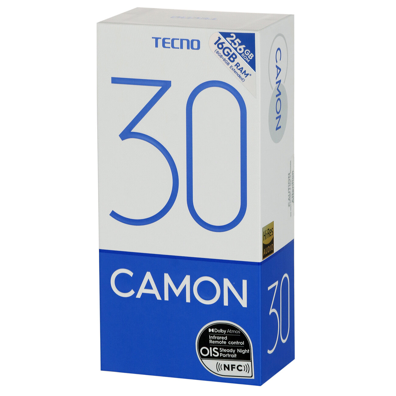 Смартфон Tecno CAMON 30 8/256GB Basaltic Dark