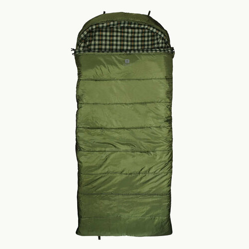 BTrace Спальник BTrace Rich -13C-30C ЗеленыйКлетчатый 19535100 см LZ 11992₽