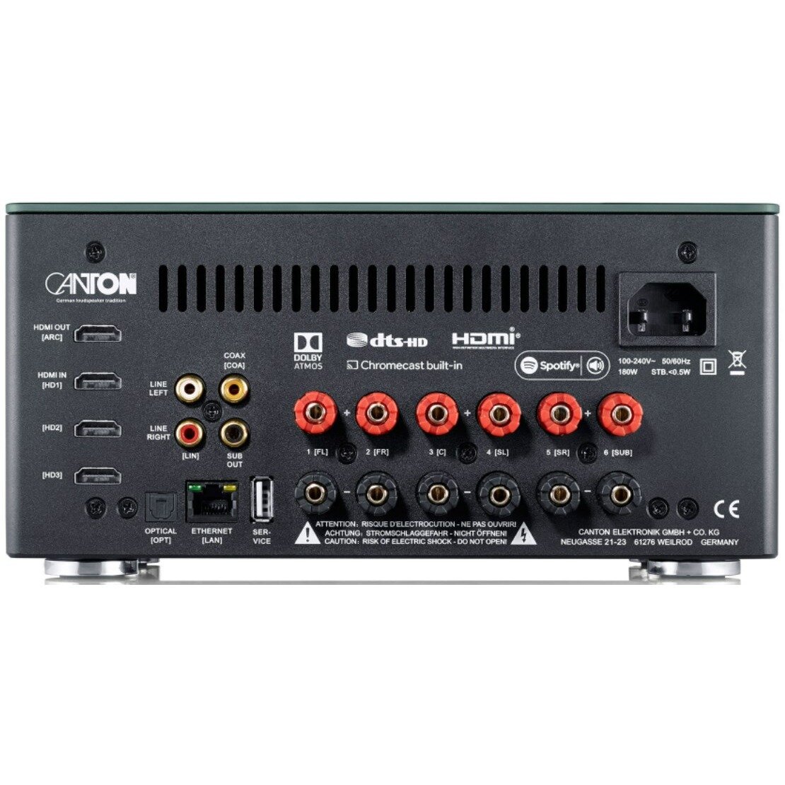 AV ресивер CANTON Smart Amp 5.1 — фото 1