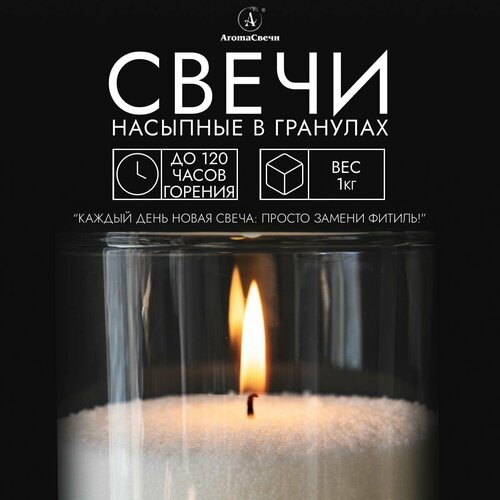 Свечи восковые насыпные 1 кг