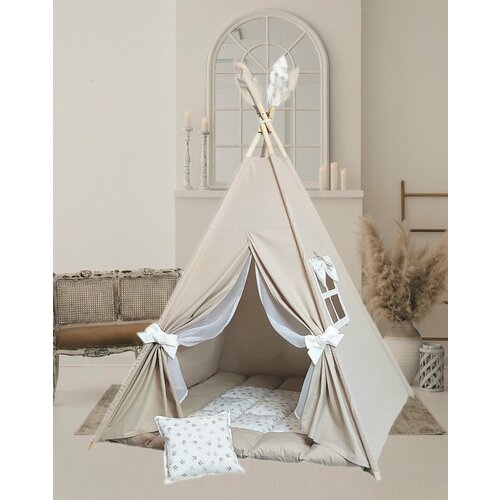 Вигвам детский с тюлем 