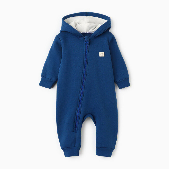 фото Комбинезон с капюшоном Крошка Я Oranges р. 86-92, зеленый