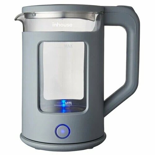 Чайник электрический Inhouse IEK-1713G Gray 160200₽