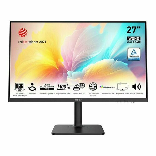 Монитор MSI Modern MD272QXP черный 3315600₽