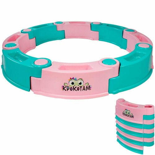 Песочница модульная Крокотам 8 сегментов розовый и бирюзовый D139 8П120431 4150₽