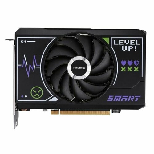 Видеокарта COLORFUL GeForce RTX 4060 Mini 8G RTX 4060 MINI 8GB-V - 8 ГБ GDDR6 128 бит DisplayPort HDMI GPU 1830 МГц 5307700₽
