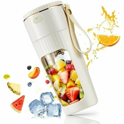 BlundiQue Smoothie Blender Портативный блендер 340 мл блендер с 4 лезвиями смузи-мейкер соковыжималка многофункциональный персональный блендер 1057300₽