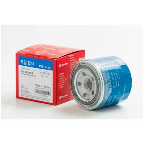 SpeedMate - масляный фильтр Kia Hyundai 1 шт арт SM-OFH006 пр-во Ю Корея 410₽
