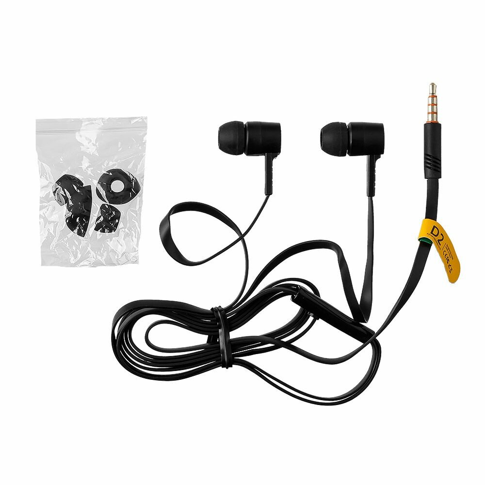 Гарнитура Наушники Celebrat D2 (черные/коробка) — фото 1