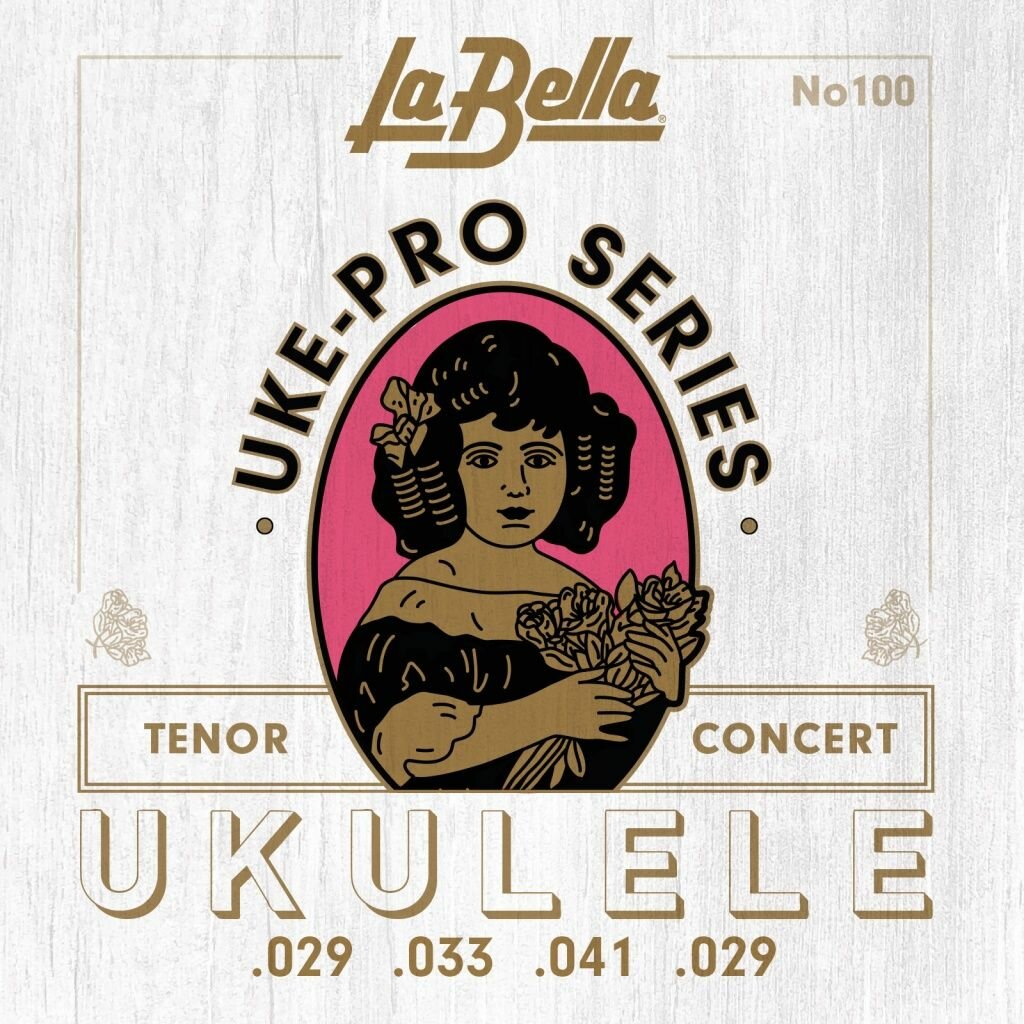 La Bella Uke-Pro - Комплект струн для концертного/тенор укулеле