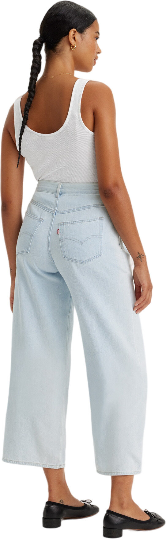 Джинсы Levi's Women Baggy Featherweight Jeans, размер 28/28, голубой — фото 1