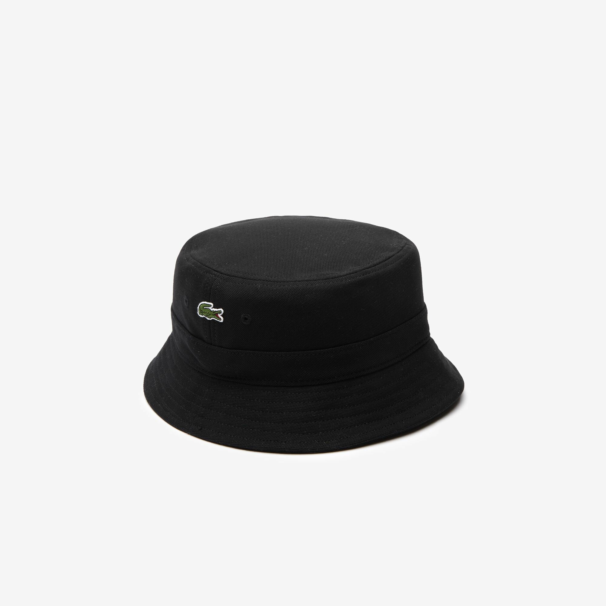 Панама LACOSTE для мужчин и женщин, размер TL, черный