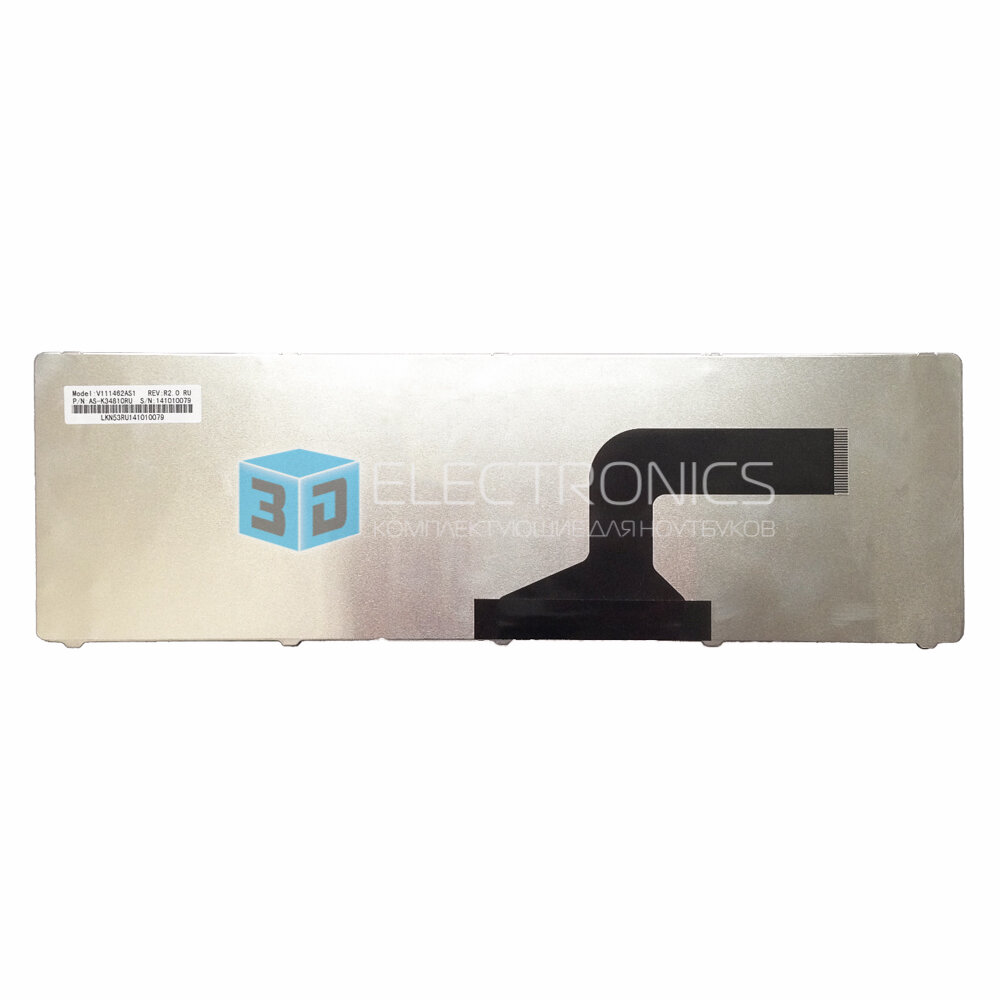 Клавиатура для ноутбука Asus X55A / N73S / X55VD / X55U / X55C / N73J / F 50GX / F 50Q / F 50SF / F 50SL / F 50Sv / F 50Z / F 70SL / W 90V / W 90VN / W 90Vp / X 61Gx / X 61Sv / MB348-001 / 0KNB0-6221RU00 / AENJ2701210 / 9Z. N6VSQ.20R — фото 1