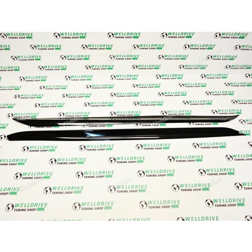 Лезвия под пороги BMW 3-series G20 G21 M-Performance черный глянец 15890₽