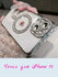 Чехол для iPhone 15 Magsafe блестки(серебро)
